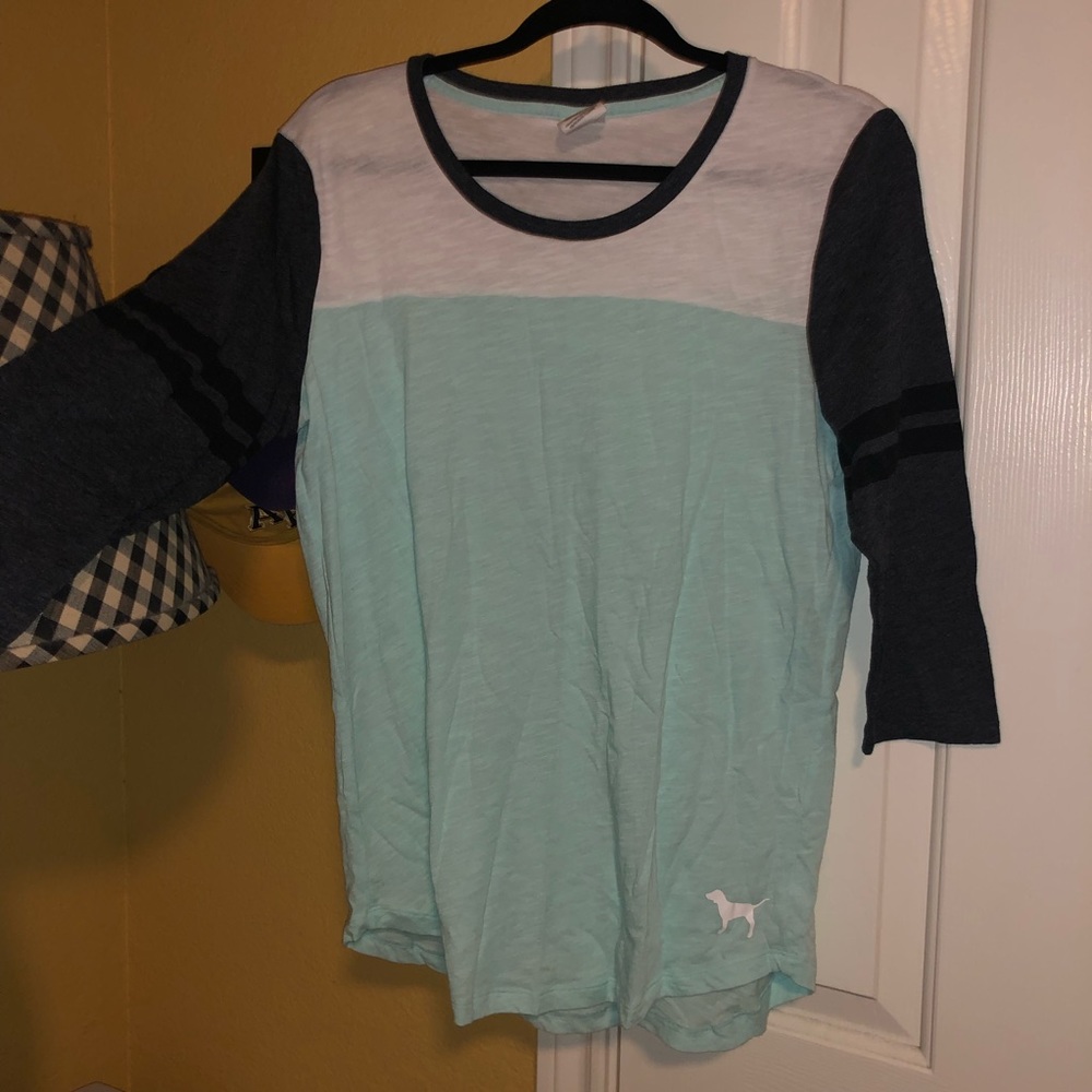 PINK 3/4 SLEEVE TEE